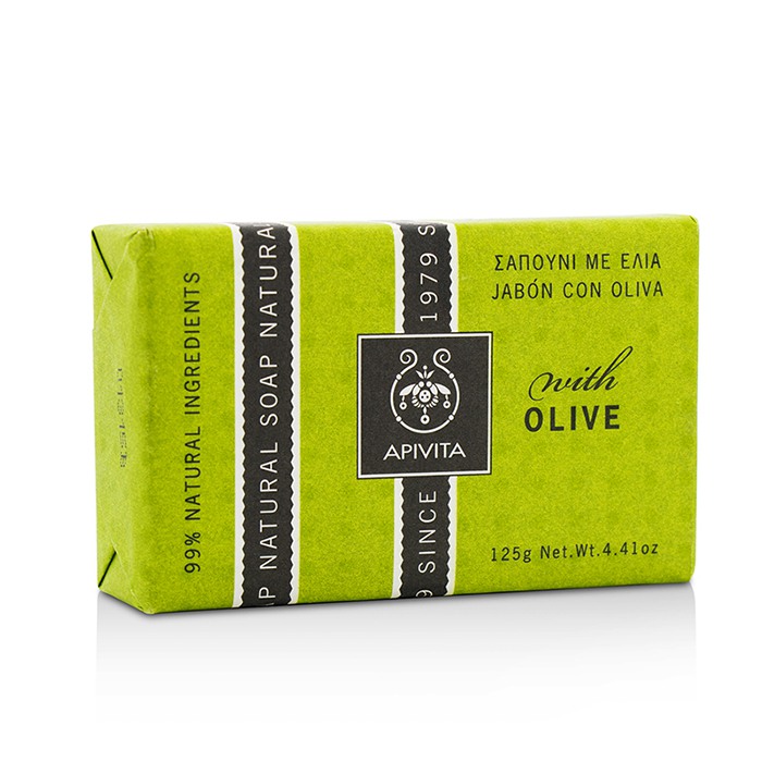 Натуральное Мыло с Оливой 125g/4.41oz