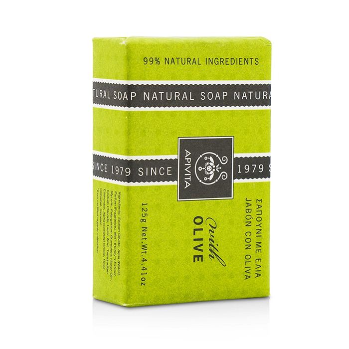 Натуральное Мыло с Оливой 125g/4.41oz