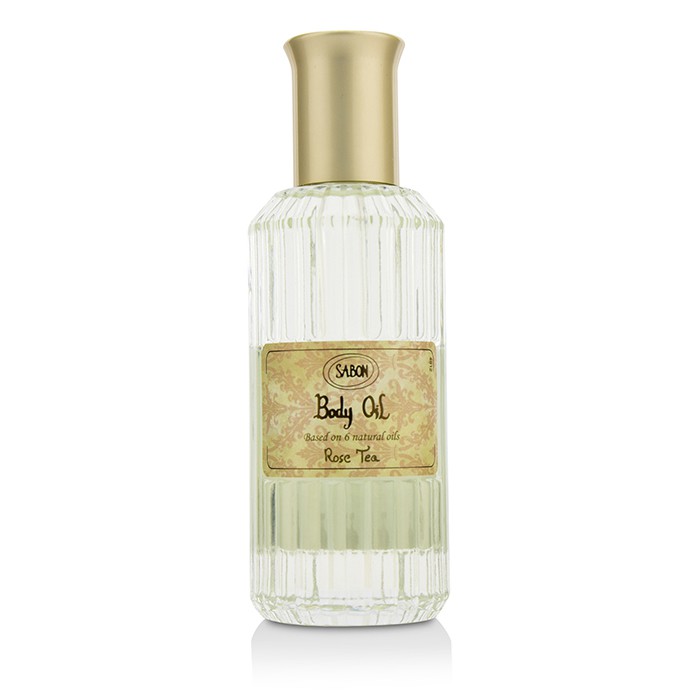 Увлажняющее масло для тела с ароматом чайной розы Sabon, 100 мл