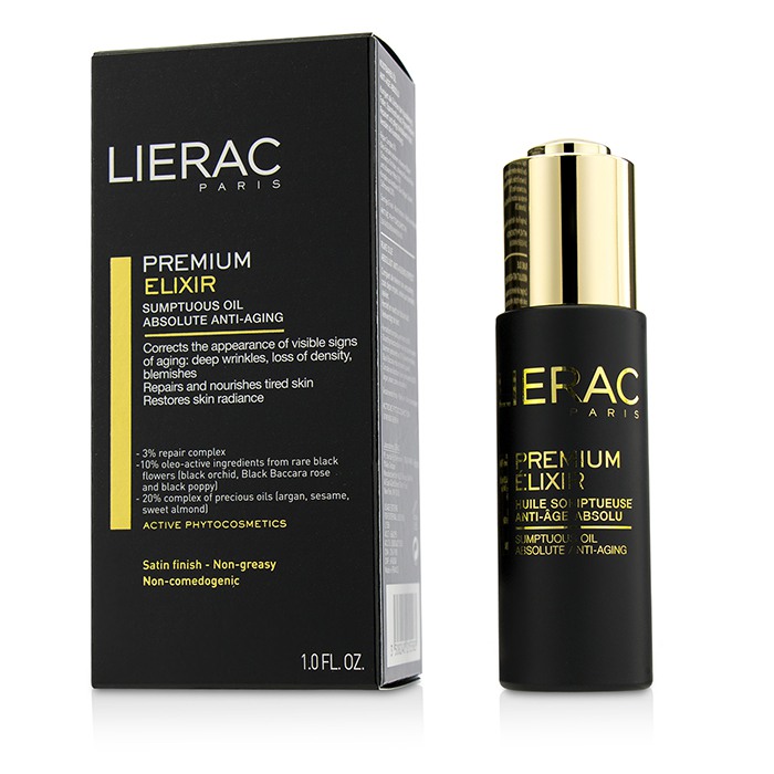 масло-серум Lierac Premium с антивозрастным эффектом для лица и шеи 30 мл