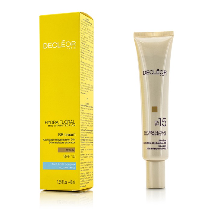 BB-крем Decleor Hydra Floral SPF 15, 40 мл — для лица, увлажняющий, выравнивающий тон с экстрактом фиалки.