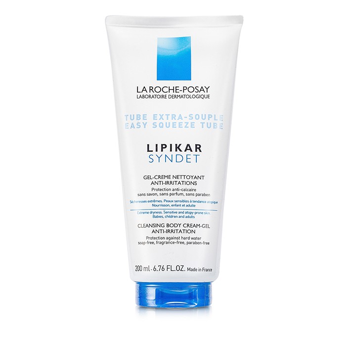 La Roche-Posay Lipikar: Очищающий гель-крем для тела с глицерином, 200 мл