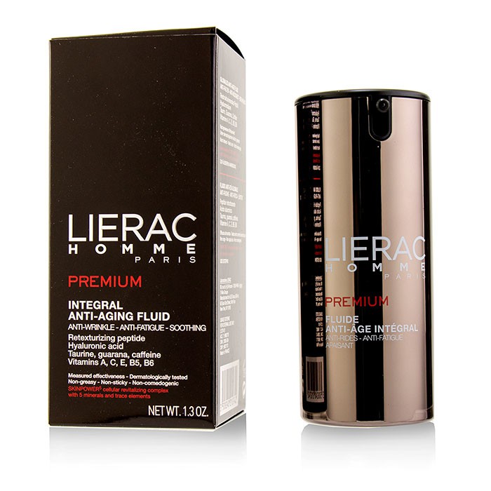 Lierac Homme Premium флюид против старения с гиалуроновой кислотой для мужчин, 40 мл