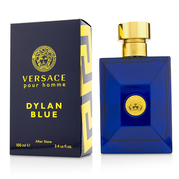 Лосьон после бритья Versace Dylan Blue с увлажняющим эффектом, 100 мл