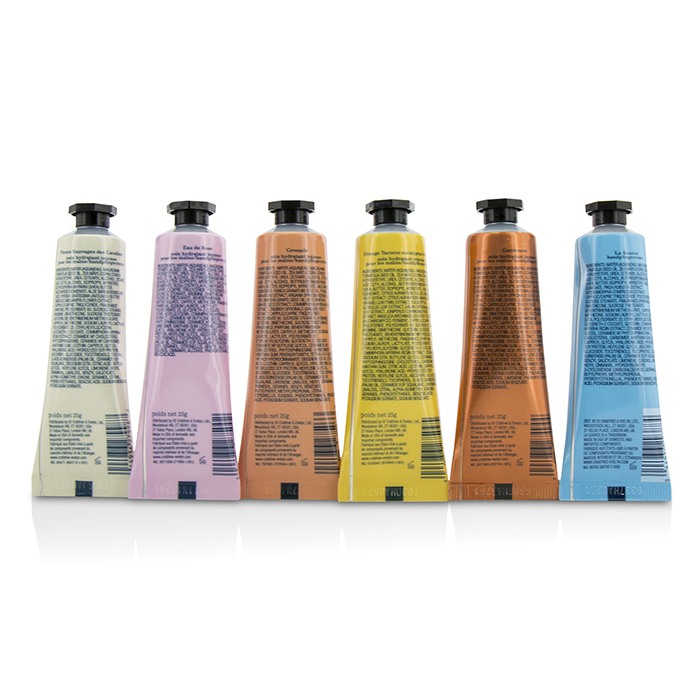 Кремы для рук Crabtree & Evelyn с экстрактами растений, набор 6x25 г