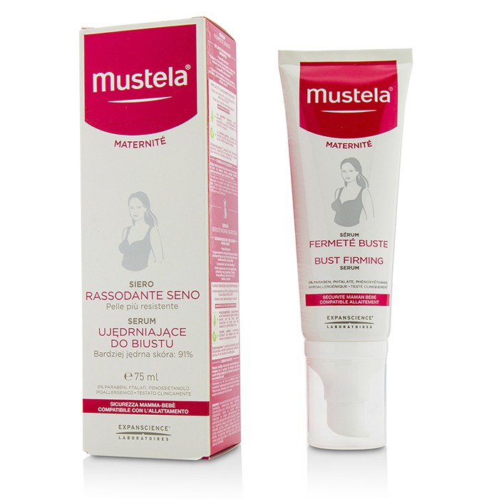 Mustela сыворотка для груди с пептидами авокадо, лифтинг-эффект, 75 мл