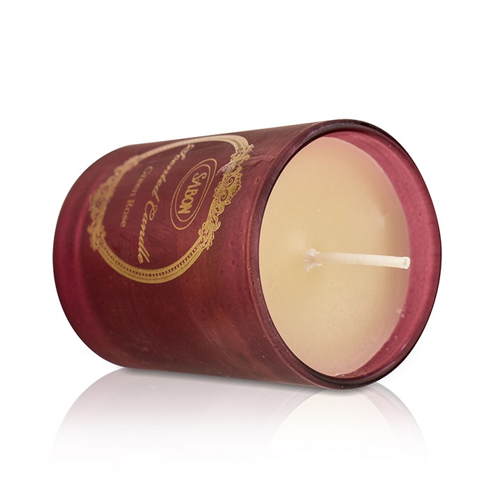 Ароматическая свеча Sabon с зеленой розой, 60 мл