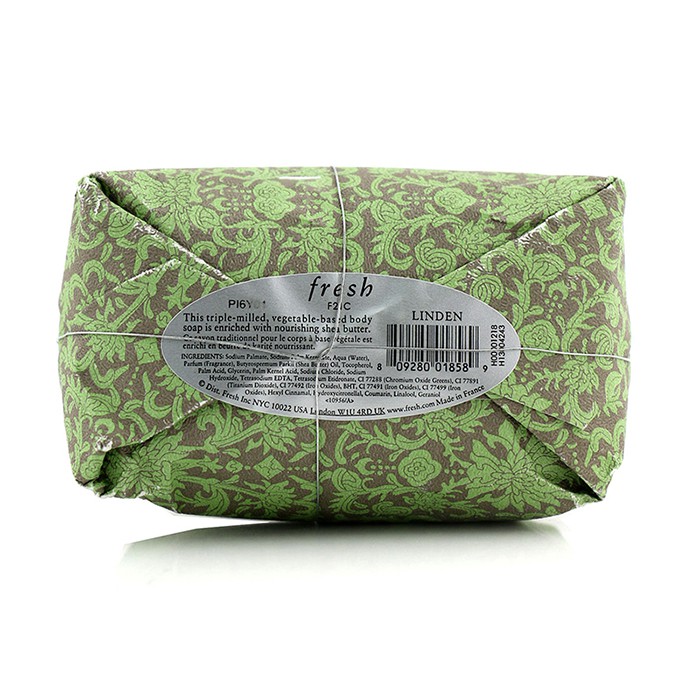 Натуральное мыло с экстрактом липы 250 г для рук и тела Fresh