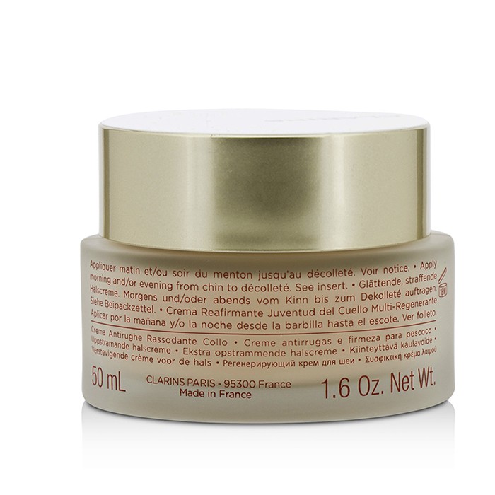 Крем для шеи Clarins с экстрактами кукурузы и шиповника, против морщин, 50 мл