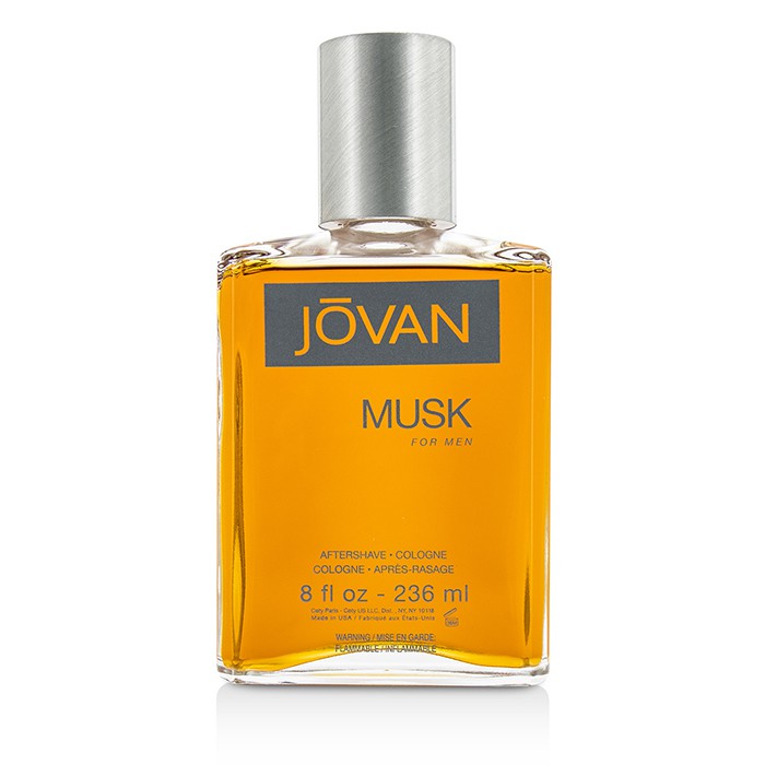 Лосьон после бритья Jovan Musk с успокаивающим эффектом для мужчин, 236 мл
