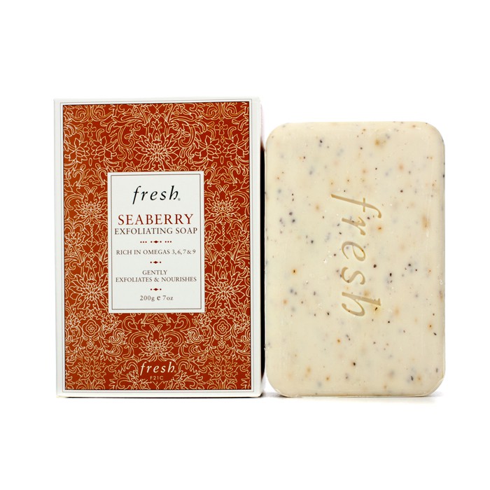 Натуральное мыло для тела Fresh с маслом морского облепихи и экстрактами 200 г