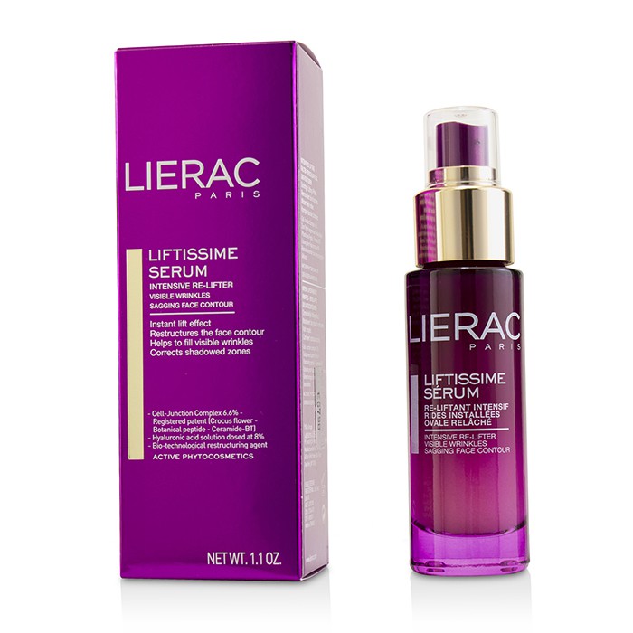 Сыворотка для лица лифтинг Lierac с гиалуроновой кислотой 30 мл