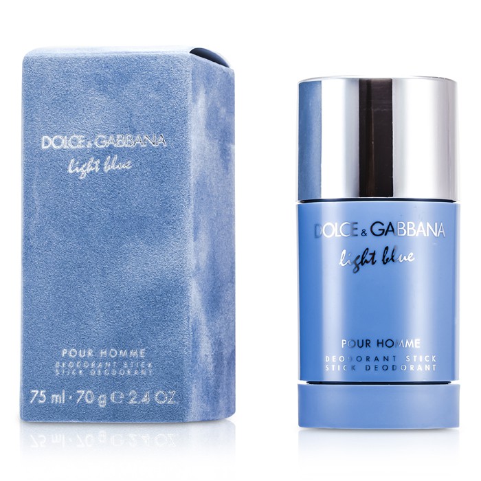Dolce & Gabbana Homme Light Blue дезодорант-стик 75 мл с освежающим ароматом для мужчин