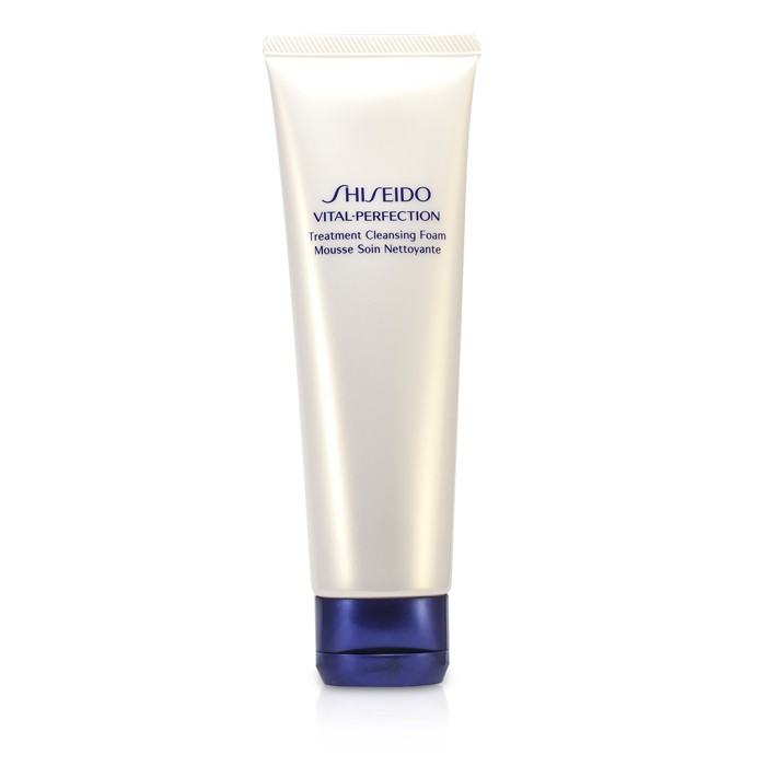 Очищающая пена для лица с гиалуроновой кислотой Shiseido Vital-Perfection, 125 мл