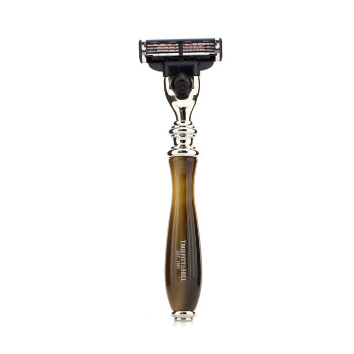 Бритва Truefitt & Hill Wellington Mach III Chrome для бритья, хромированная, 1 шт.