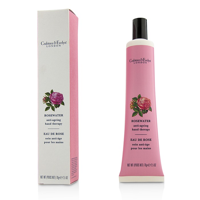 Crabtree & Evelyn крем для рук с экстрактом розы и маслами ши, против старения, 70 г