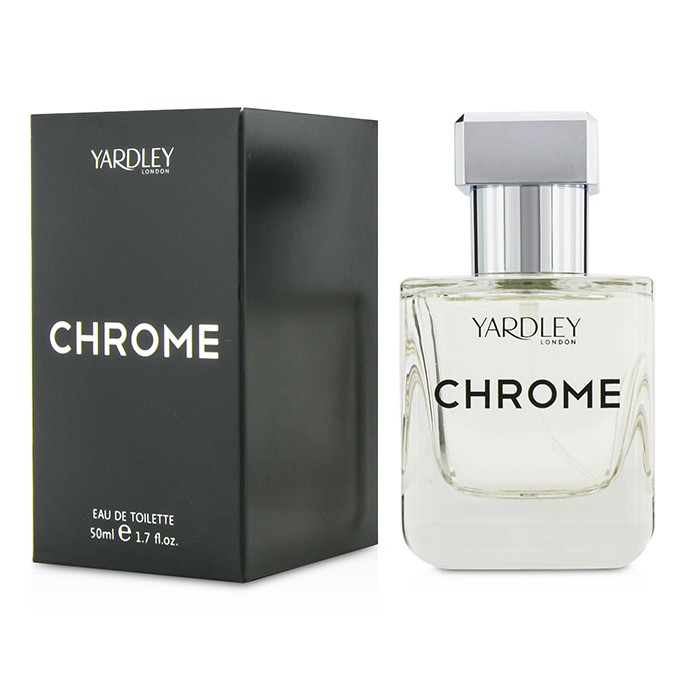 Yardley London Chrome туалетная вода для мужчин с водными нотами, 50 мл