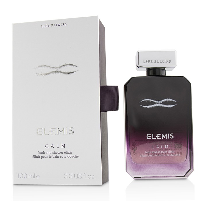 Elemis масло для душа и ванны Calm с маслами амаранта и бакави, 100 мл