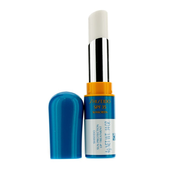 Бальзам для губ Shiseido с SPF 35, 4 г — увлажнение и защита от солнца