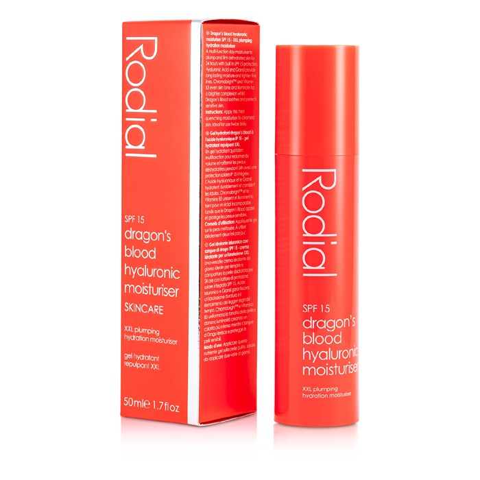 Крем для лица Rodial с гиалуроновой кислотой и экстрактом драконьей крови SPF15, 50 мл