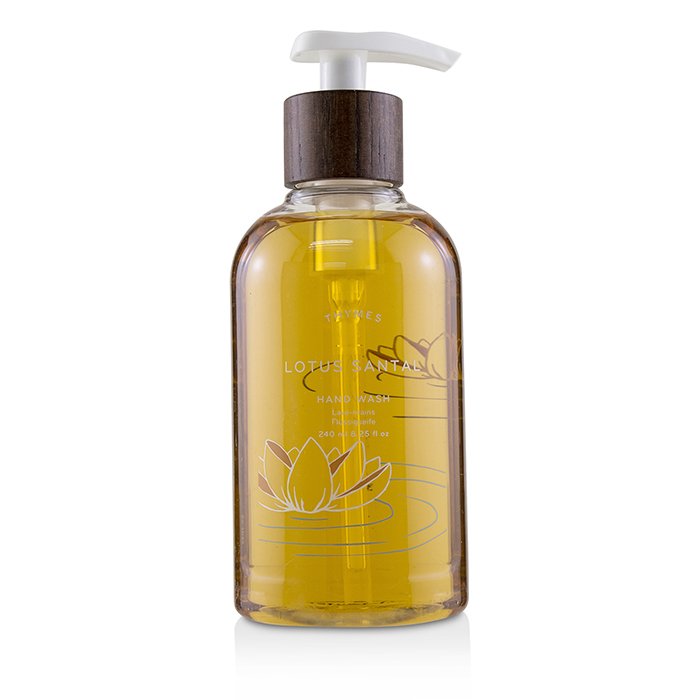 Очищающее средство для рук Thymes с экстрактами куркумы и амаранта Lotus Santal, 240 мл
