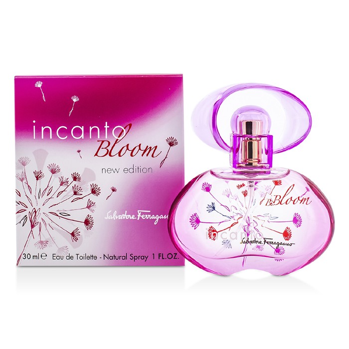 Туалетная вода Salvatore Ferragamo Incanto Bloom с цветочными нотами, 30 мл