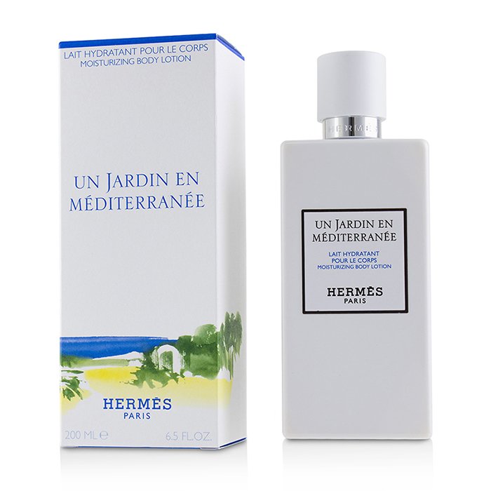 Лосьон для тела Hermes Un Jardin De Mediterranee с увлажняющими компонентами, 200 мл