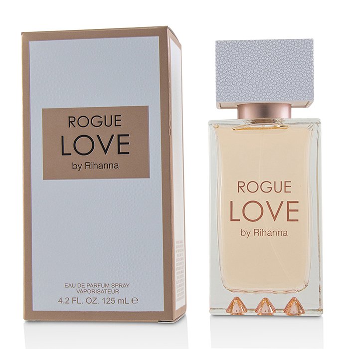 Rihanna Rogue Love парфюм 125 мл — цветочно-фруктовый аромат для женщин с нотами жасмина, ванили и мандарина
