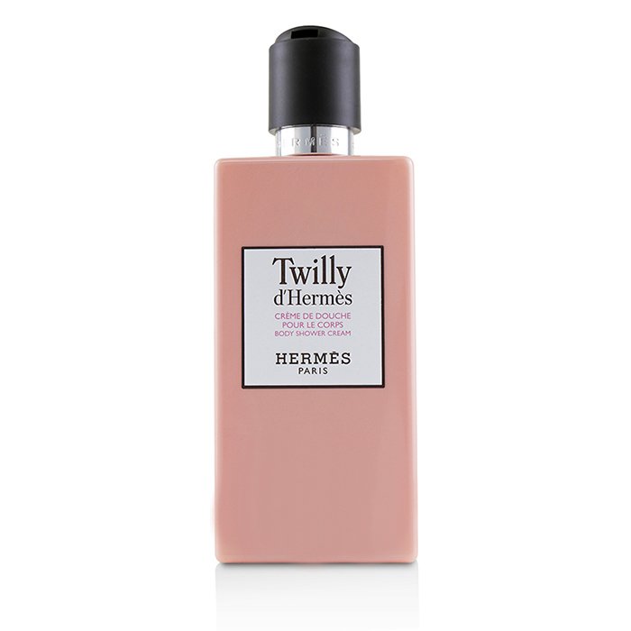 крем для душа Twilly d'Hermès с увлажняющими компонентами для всех типов кожи, 200 мл