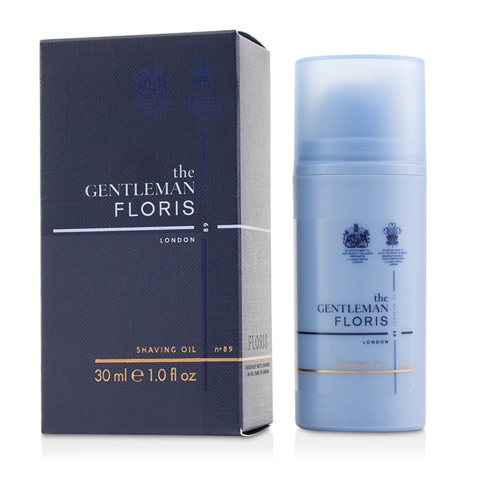 масло для бритья Floris No. 89 с экстрактами смородины и маслами 30 мл