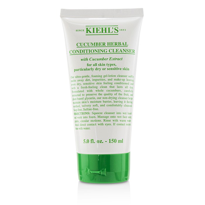 Очищающий гель-лосьон Kiehl's с экстрактом огурца для лица, 150 мл