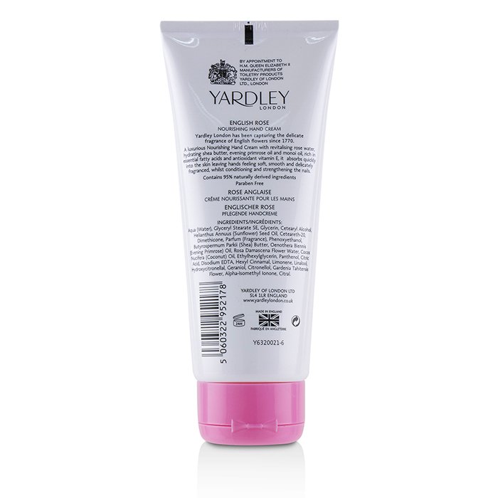 Крем для рук Yardley London с розовым маслом, 100 мл