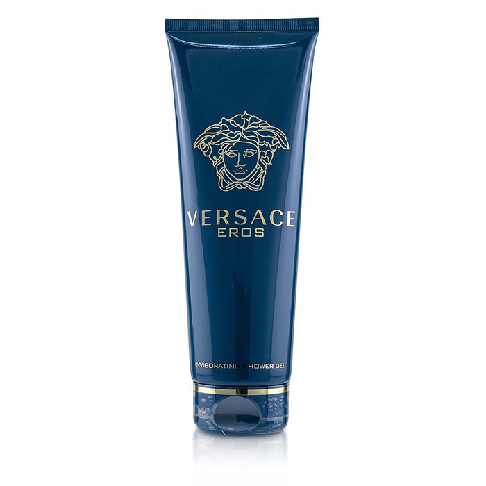Гель для душа Versace Eros с увлажняющими компонентами для мужчин, 250 мл