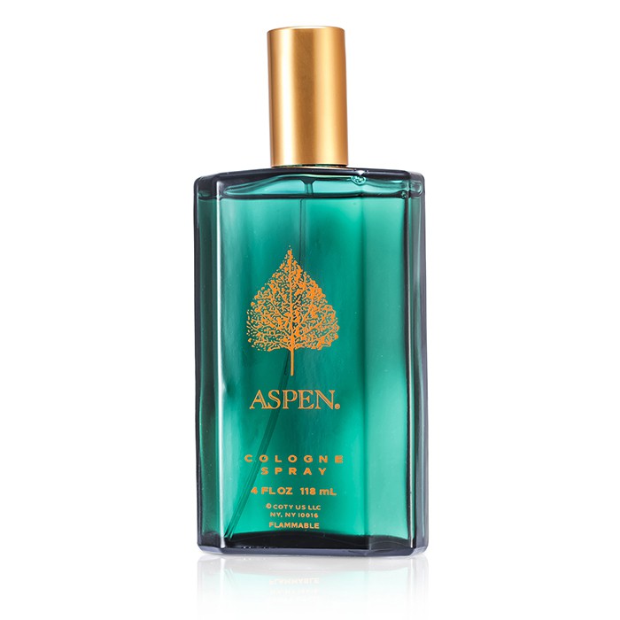 Классический парфюмированный спрей Coty Aspen, 118 мл — свежий аромат цитрусов и сандалового дерева для мужчин.