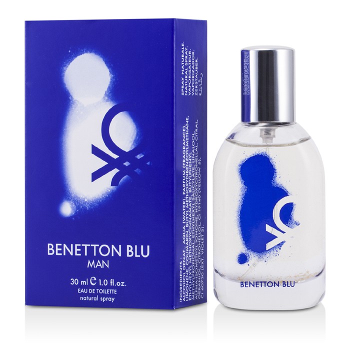 Benetton Blu туалетная вода 30 мл для мужчин с нотами лимона и лаванды