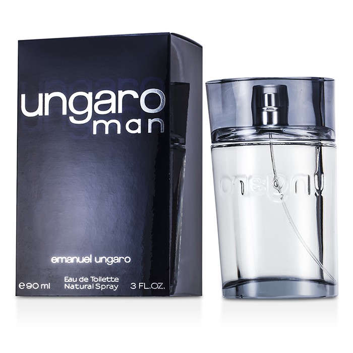 Ungaro Man туалетная вода с нотами базилика и табака, 90 мл