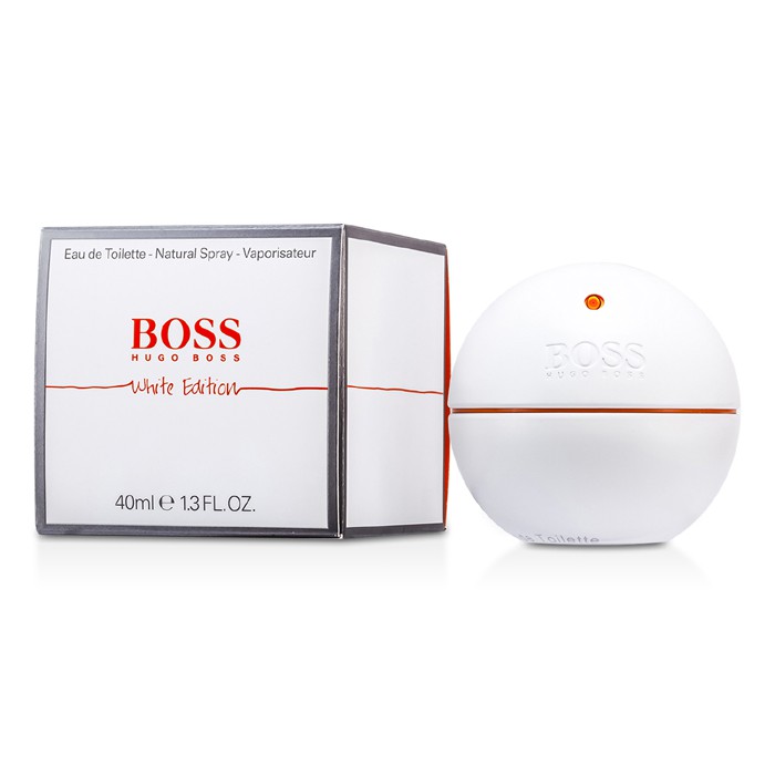 Hugo Boss In Motion White туалетная вода 40 мл — яркий аромат с нотами красного апельсина и базилика для активных людей