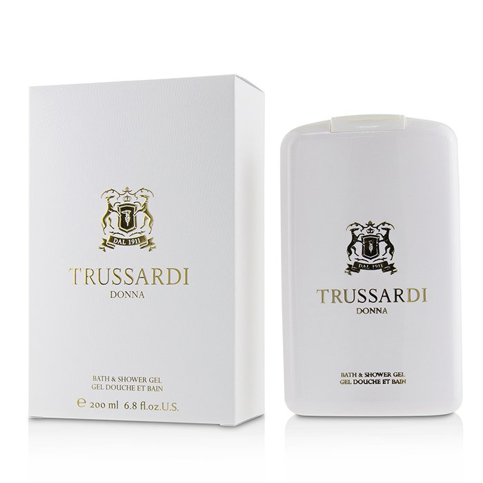 Гель для душа Trussardi Donna с нежным ароматом, 200 мл