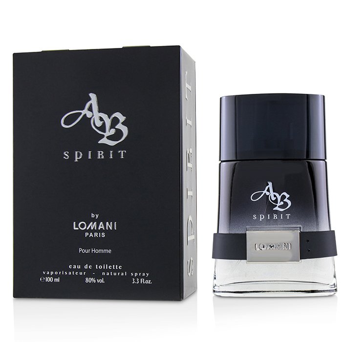 Lomani AB Spirit туалетная вода 100 мл для мужчин с нотами бергамота, розы и древесины