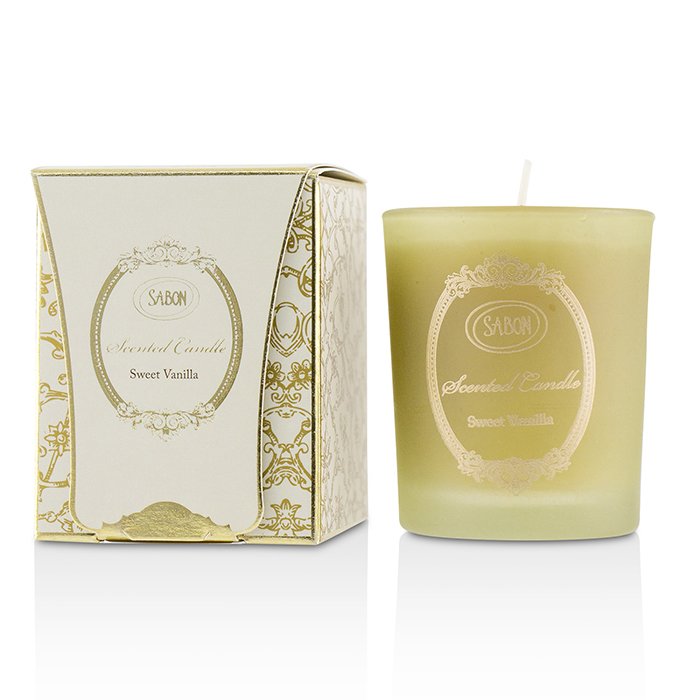 Свеча ароматическая Sweet Vanilla, 60 мл – уютный аромат для дома с натуральным воском и чистым горением