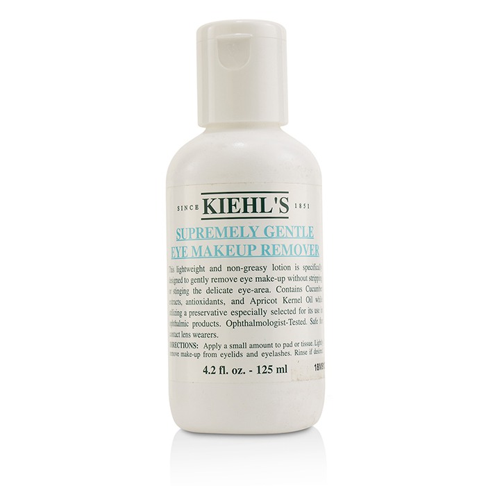 Гель для снятия макияжа с глаз Kiehl's с экстрактом огурца, 125 мл