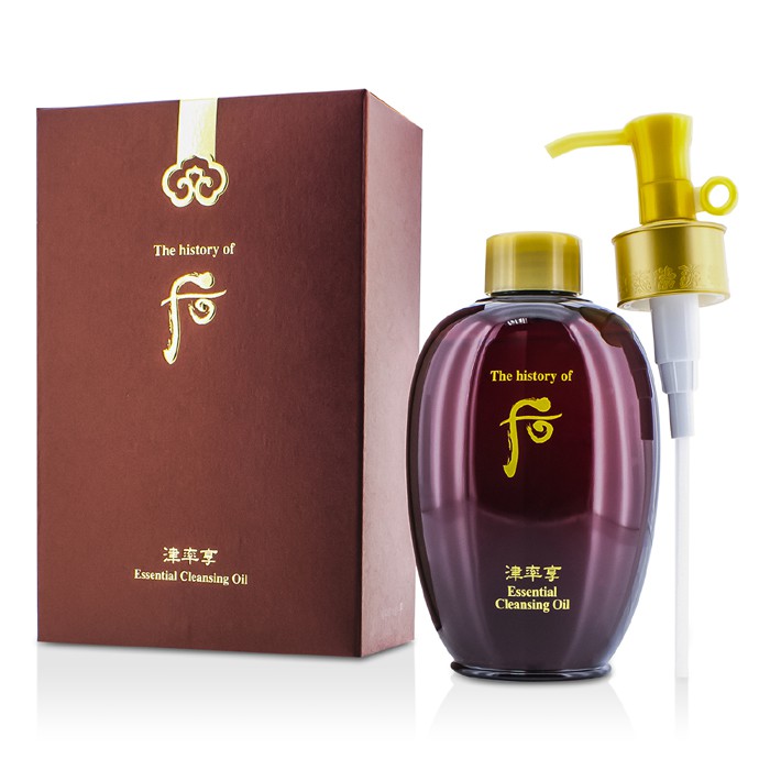 Очищающее масло для лица с женьшенем The History Of Whoo, 200 мл
