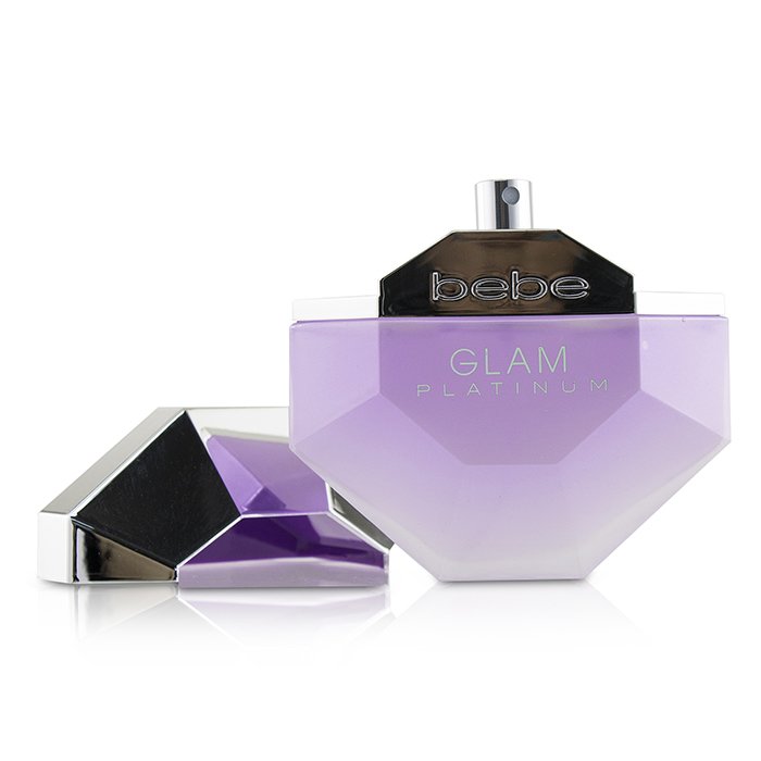 Bebe Glam Platinum парфюмерная вода 100 мл — цветочно-древесный аромат для современных женщин