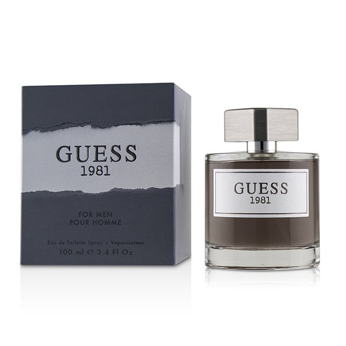 Guess 1981 туалетная вода для мужчин, древесно-шипровый аромат, 100 мл