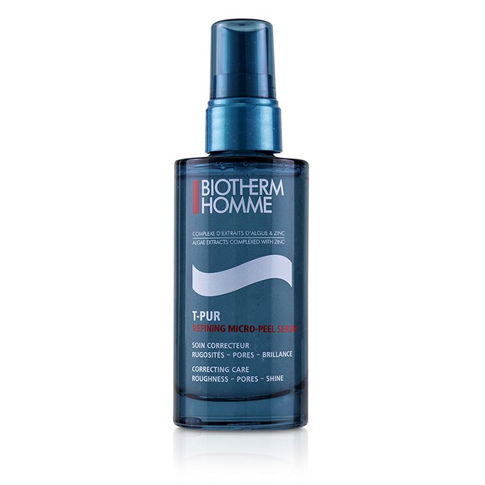 Сыворотка отшелушивающая Biotherm Homme T-Pur с морскими минералами для лица, 50 мл