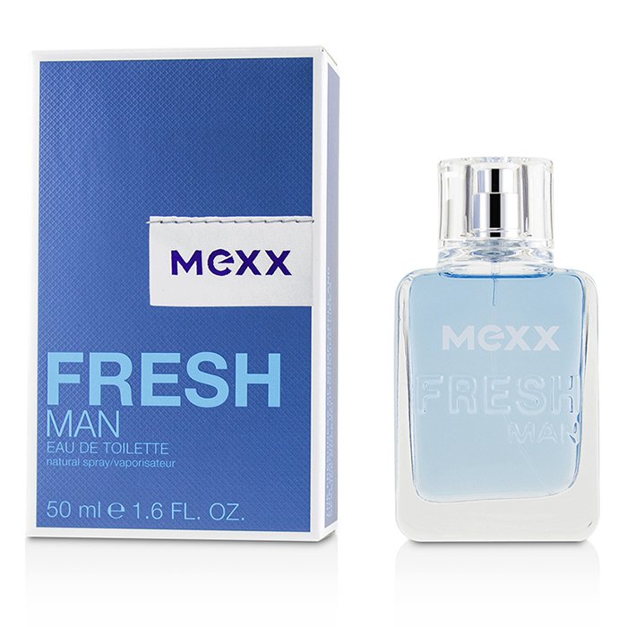 Mexx Fresh туалетная вода для мужчин с фруктово-древесным ароматом, 50 мл