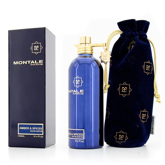 Парфюмированная вода Montale Amber & Spices 100 мл — древесный аромат с пряными нотами для мужчин
