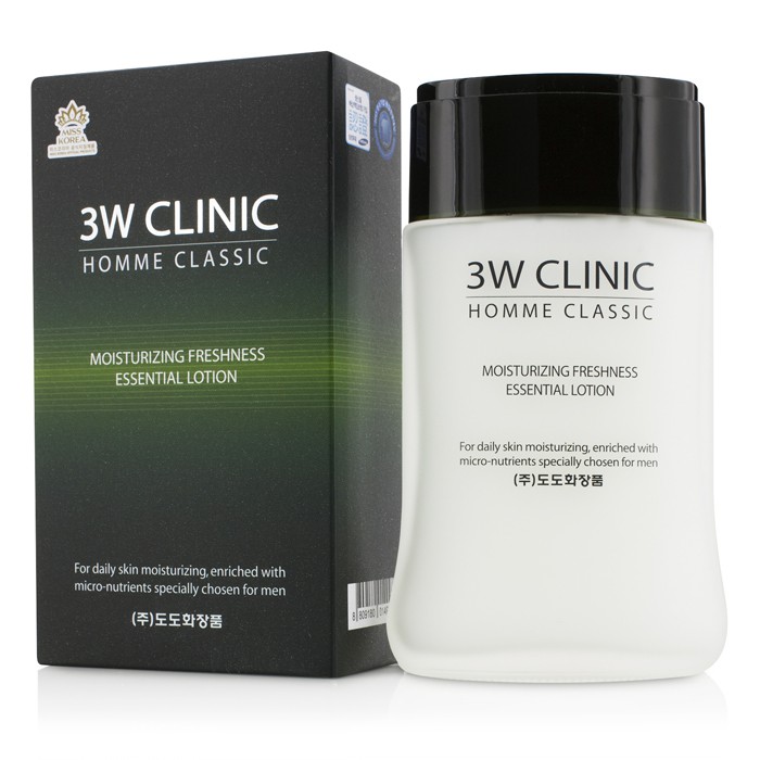 Увлажняющий лосьон для мужчин 3W Clinic с микроэлементами, 150 мл