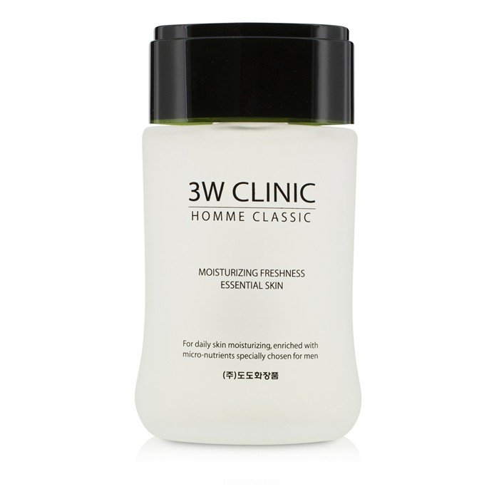 Увлажняющий лосьон для после бритья 3W Clinic Homme Classic с натуральными компонентами, 150 мл