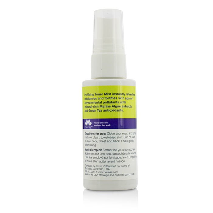 Очищающий тонер-спрей Derma E с Kimarine® Wakame для лица, 60 мл